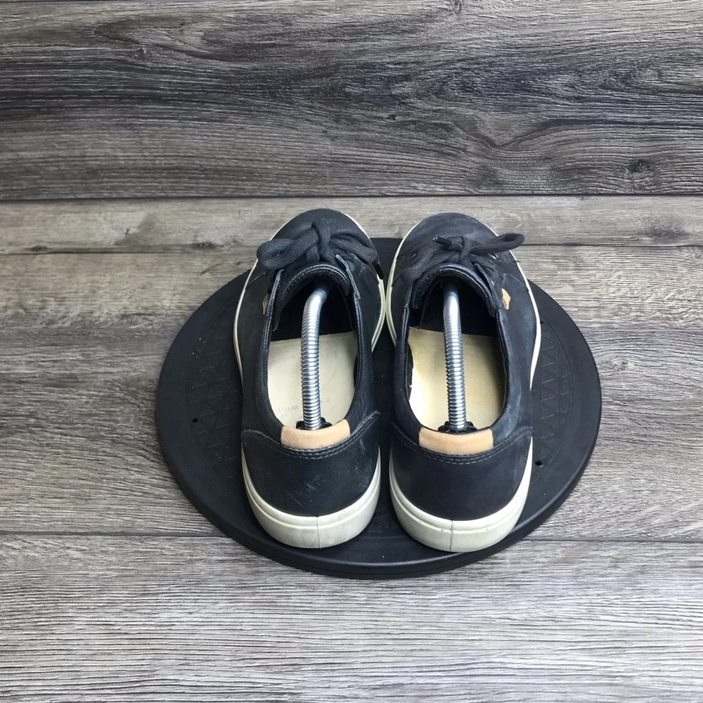 ECCO Soft 7 Casual Leather Shoes Black White Men’s Size 8